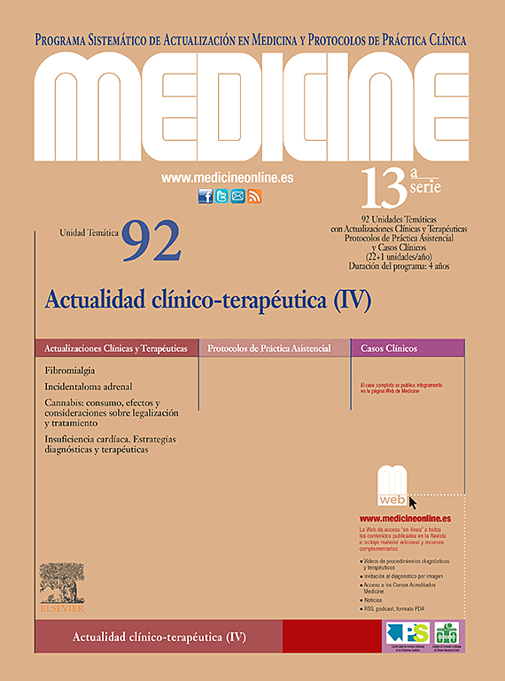 Go to journal home page - Medicine - Programa de Formación Médica Continuada Acreditado